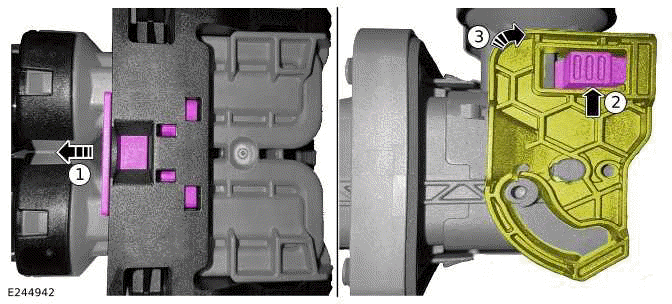 MHEV Pass Through Assembly To Front Junction Box Cables